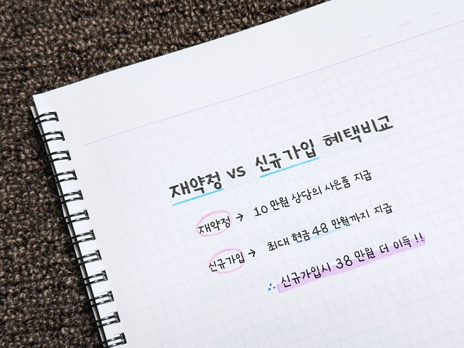 인터넷 재약정 신규가입 비교